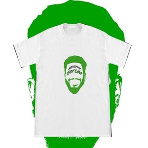 Boston Celtics Jayson Tatum Silhouette Name Graphic Shirt